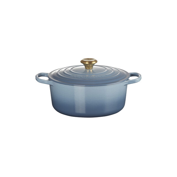 Signature Round Pot &Oslash; 26 cm, chambray, Le Creuset