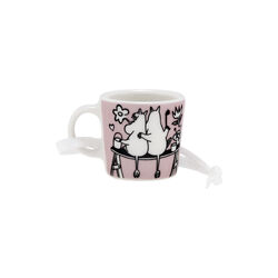 Moomin mini mug Love, pink, Moomin Arabia