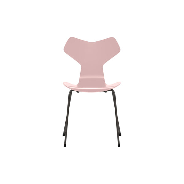 Grand Prix™ 3130 Fully Lacquered Chair, pale rose/warm graphite, Fritz Hansen