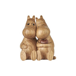 Hug wooden figurine 80th Anniversary edition, Dsignhouse x Moomin