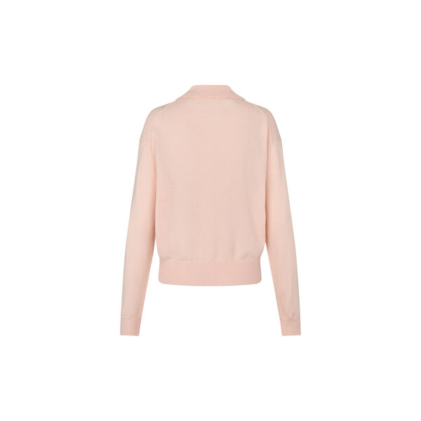 Longo Knit LS Collar, pale dogwood, Second Female