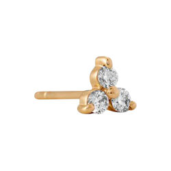 Fryd Diamond Stud S, gold, Ro Copenhagen