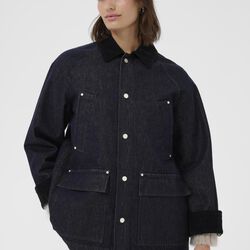 YdunPW Coat, rinse blue denim, Part Two