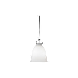 Caravaggio™ P1 Pendant, opal white/silver, Fritz Hansen