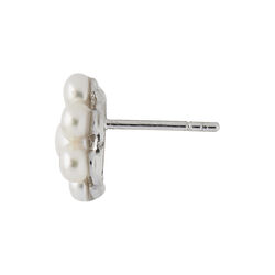 Bloom Pearl Berries Earring Single, silver, Stine A Jewelry