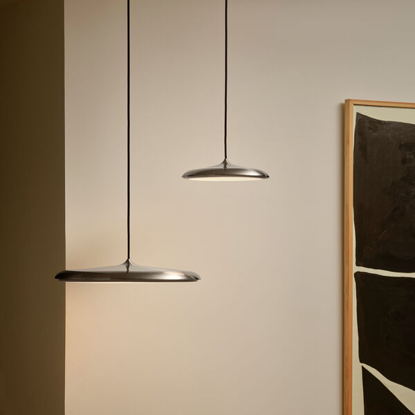 Artist 40 Pendant, stainless steel, Design For The People