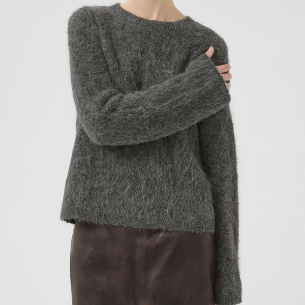 KBTeoline Pullover, dark gray melange KBTeoline Pullover, dark gray melange, Karen by Simonsen