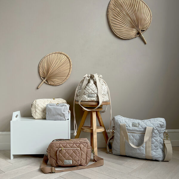 Toiletry Bag, ashley/latte, Cam Cam Copenhagen