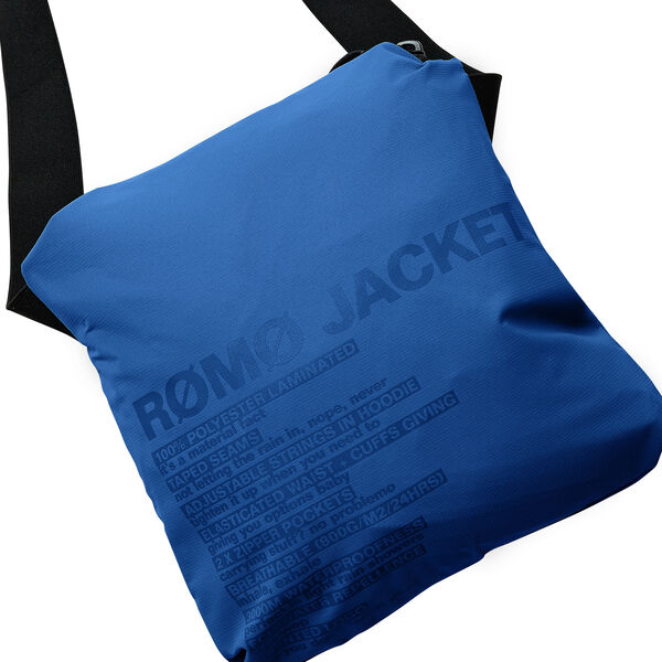 Rømø LW Rain Jacket Packable, blue, H2O Sportswear