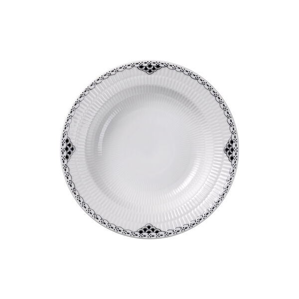 Black Lace Deep Plate &Oslash; 21 cm, Royal Copenhagen