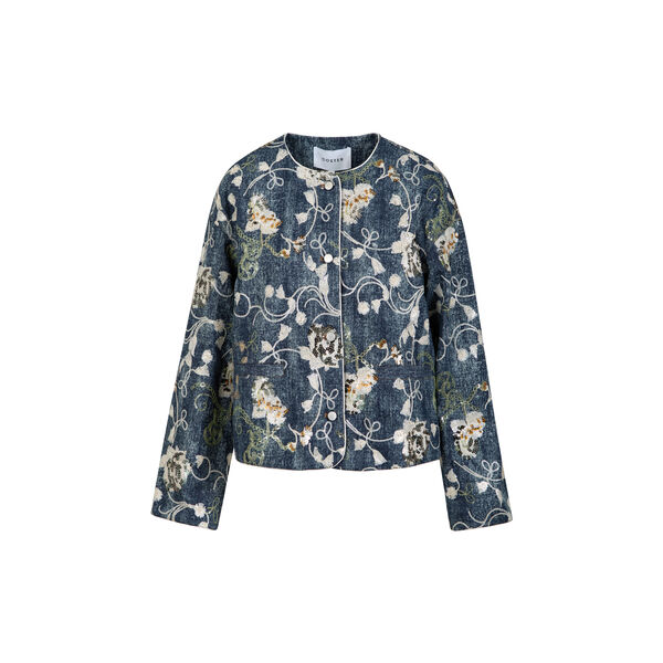 Sequins denim jacket, denim sequins, Coster Copenhagen