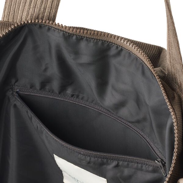 Shopper Tote Bag Cord, dark rock, Rethinkit