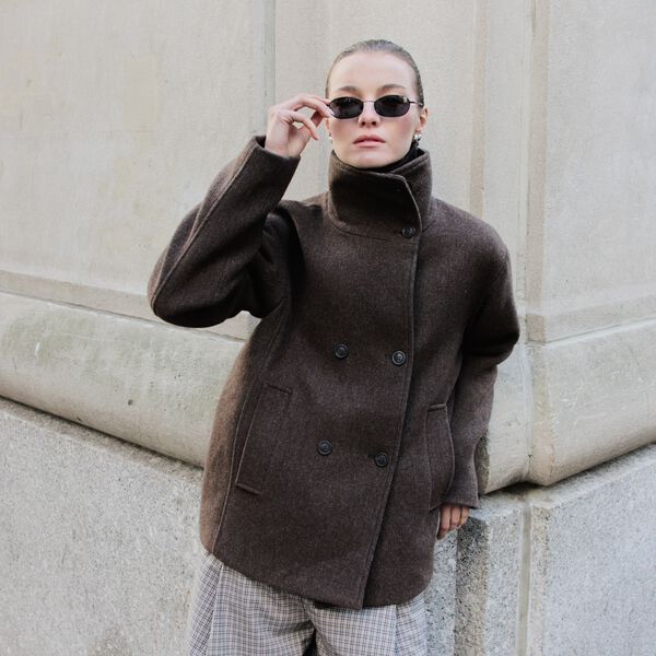 LR-SANDRA 1 Jacket, chocolate chip combi, Levet&eacute; Room