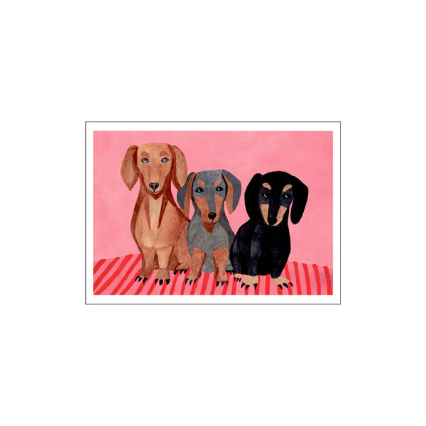Dachshunds, Poster & Frame