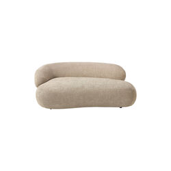 Alba 2 Seater Sofa, teddy boucl&eacute; beige, Westwing Collection