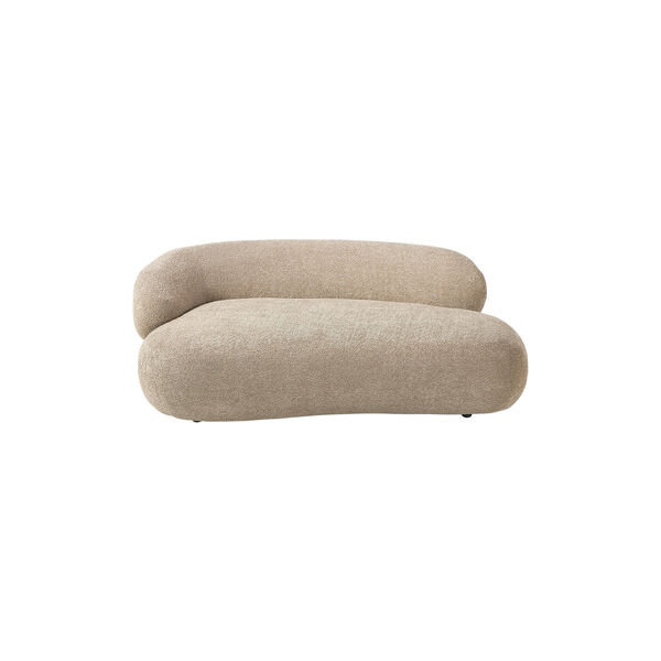 Alba 2 Seater Sofa, teddy boucl&eacute; beige, Westwing Collection