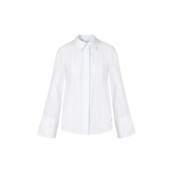 Shirt with pleats, white Shirt with pleats, white, Coster Copenhagen