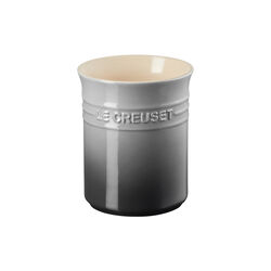 Small Utensil Jar, flint, Le Creuset