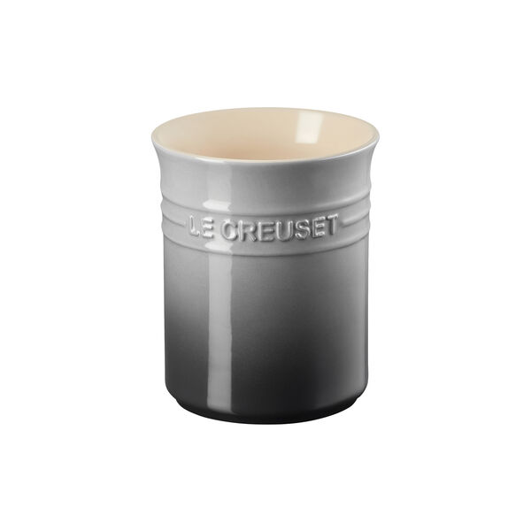 Small Utensil Jar, flint, Le Creuset
