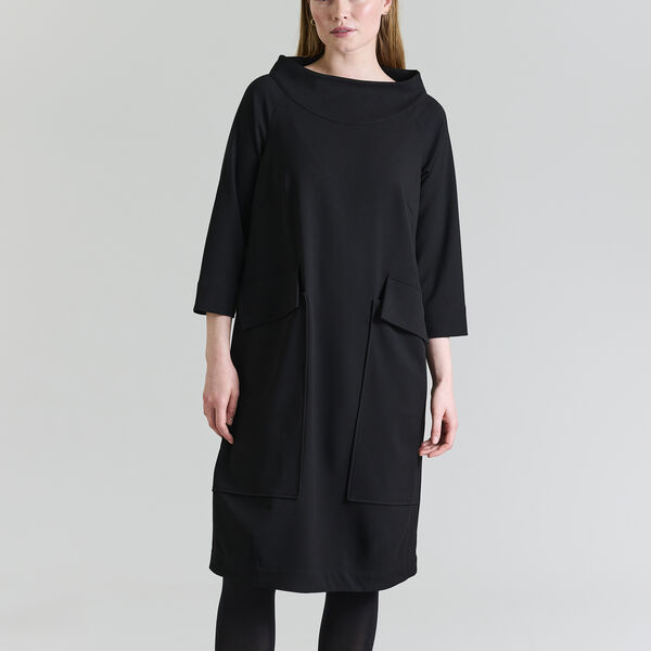 Noru Dress with Collar, black Noru Dress with Collar, black, BITTE KAI RAND