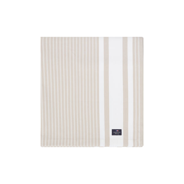 Icons Oxford Tablecloth, beige/white, Lexington