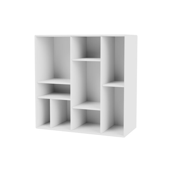 Montana 1613 Shelf with Wheels, 101 new white/black, Montana Furniture