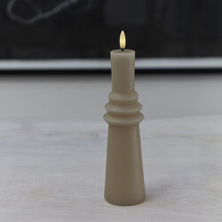 Sille Ringed LED light, light caramel, Sirius Home