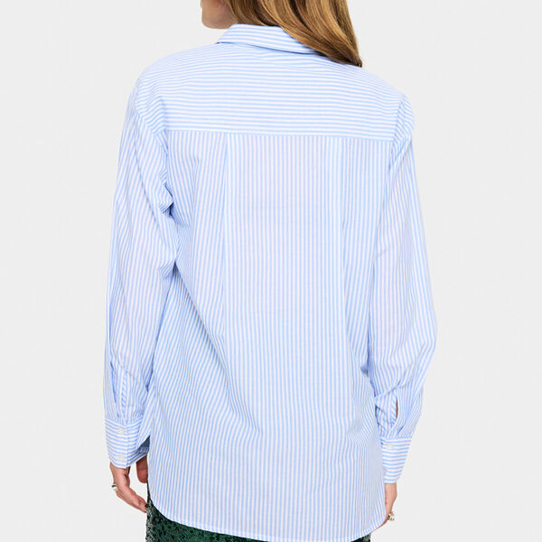 MarleySZ Shirt, chambray blue, Saint Tropez