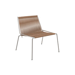 Noel Lounge Chair, steel/brown wool, Thorup Copenhagen
