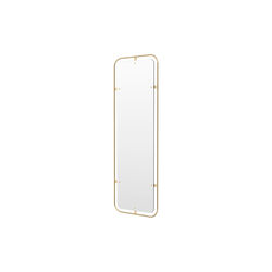 Nimbus Mirror | Rectangular | Polished Brass, Audo Copenhagen