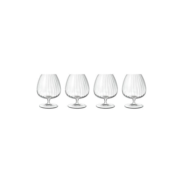 Optica Cognac Glasses 4 pcs Optica Cognac Glasses 4 pcs, Luigi Bormioli