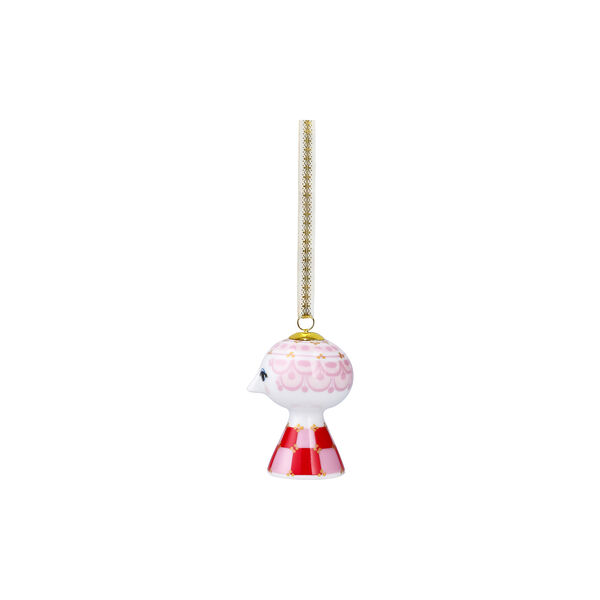 Eva Christmas Ornament 2026, red, Bj&oslash;rn Wiinblad