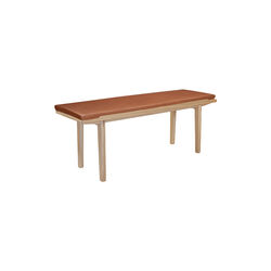 KA60 Bench, oiled oak/cognac, Kath & Andersen
