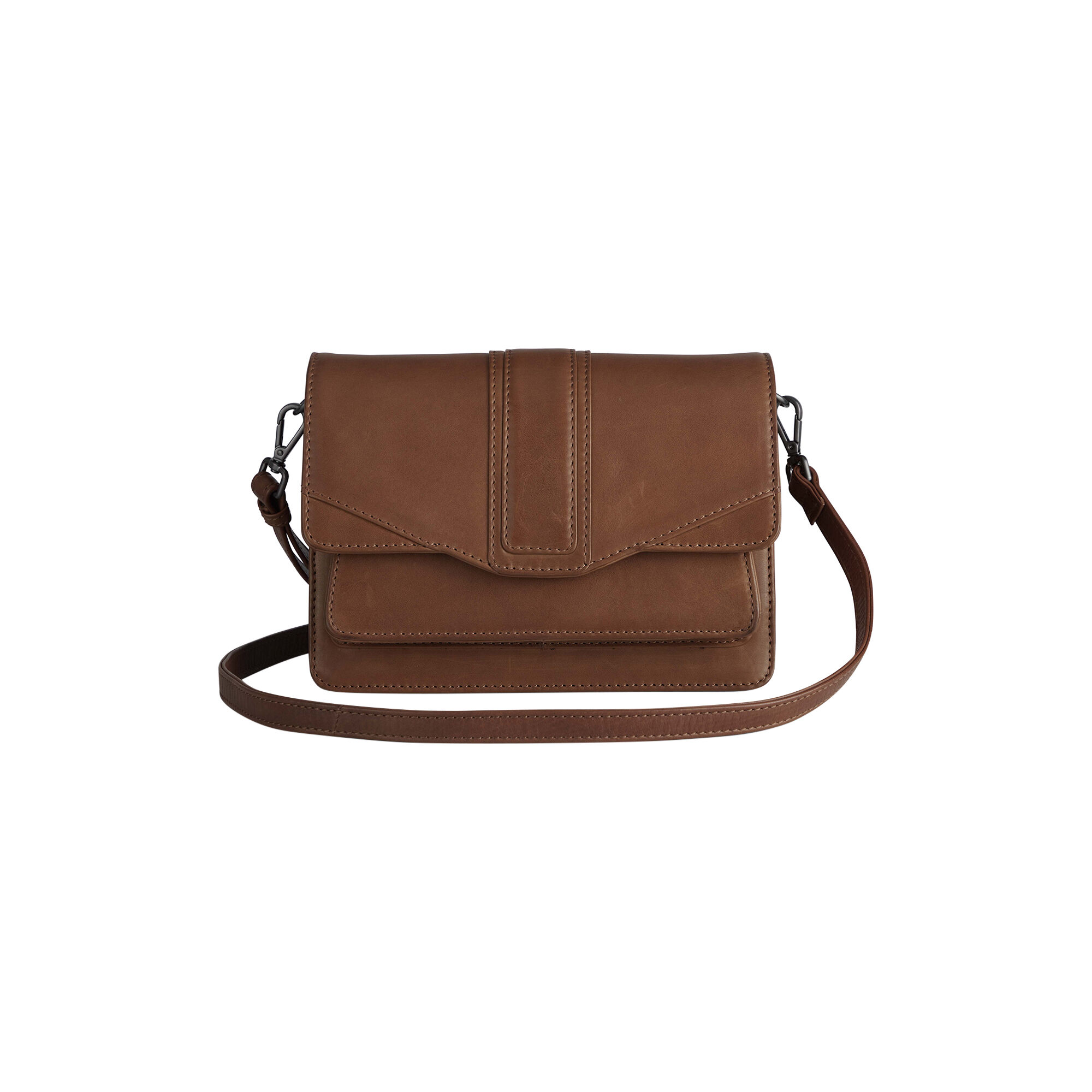Chestnut top crossbody bag