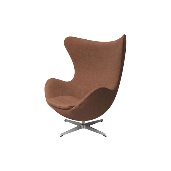 Egg™ 3316 Lounge Chair, Re-wool 568 orange/natural Egg™ 3316 Lounge Chair, Re-wool 568 orange/natural, Fritz Hansen