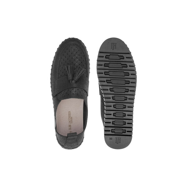 Tulip Loafer Tassel, black black Tulip Loafer Tassel, black black, Ilse Jacobsen Hornbæk