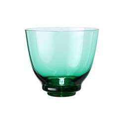 Flow Tumbler, emerald green, Holmegaard