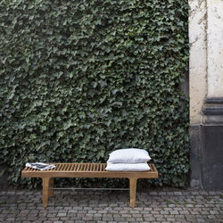 OUTDOOR RIB Low Bench, Sibast Furniture