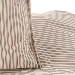 Bedding, brown beach stripe, Studio Feder