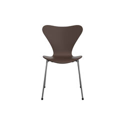 Series 7&trade; 3107 Verner Panton 100 Chair, brown, Fritz Hansen