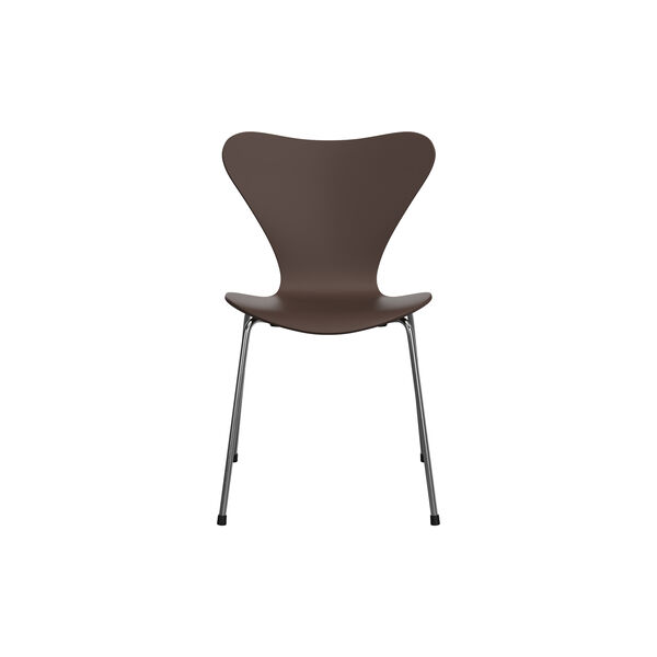 Series 7&trade; 3107 Verner Panton 100 Chair, brown, Fritz Hansen
