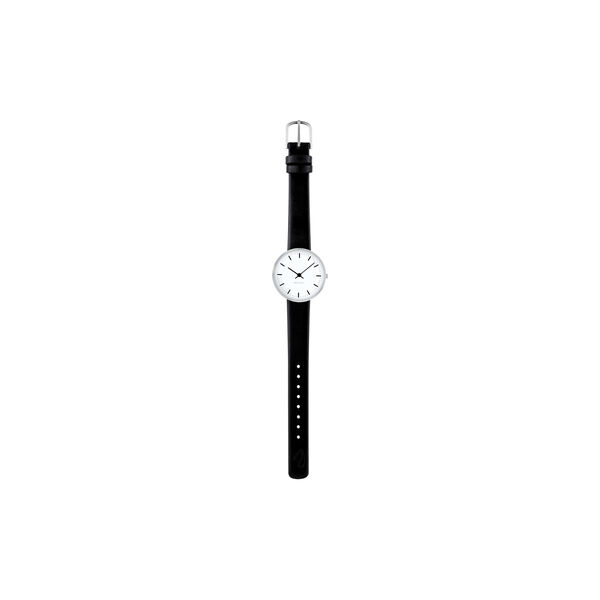 City Hall Wrist Watch, white/steel/black City Hall Wrist Watch, white/steel/black, Arne Jacobsen Watches