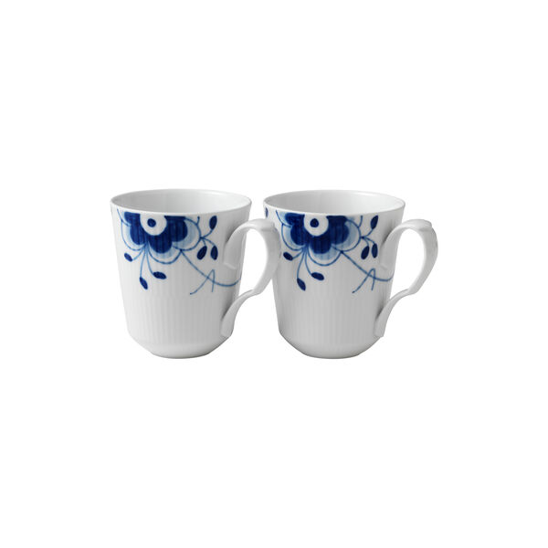 Blue Fluted Mega Mug 38 cl, 2 pcs Blue Fluted Mega Mug 38 cl, 2 pcs, Royal Copenhagen