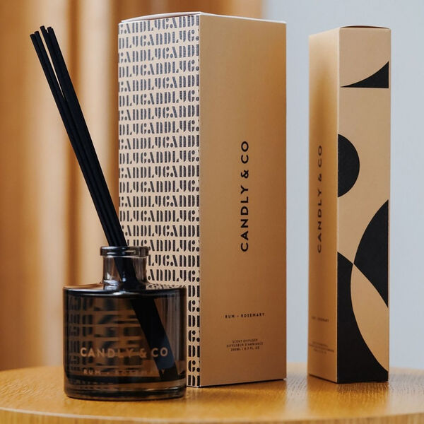 No. 1 Diffuser, Geranium/Incense, Candly & Co