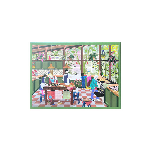 Cosy Kitchen Puzzle 1000 pieces, ViSSEVASSE