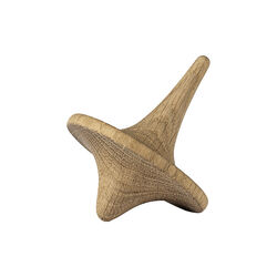 Spin'It Figurine, oak, Boyhood