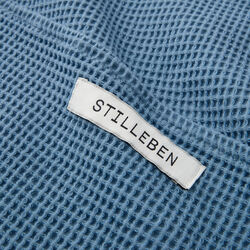 Tea towel waffle, denim blue, Stilleben