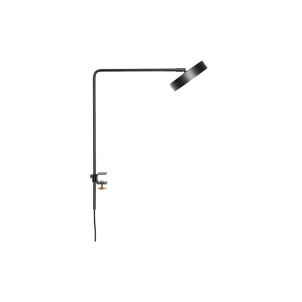 James Desk/Clip Lamp, black, Rubn