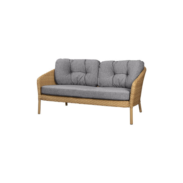 Ocean Large 2-seater Sofa, natural, Cane-line