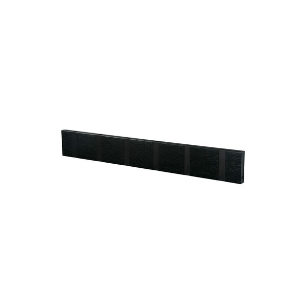 KNAX Horizontal 6 Coat Rack, black KNAX Horizontal 6 Coat Rack, black, LoCa